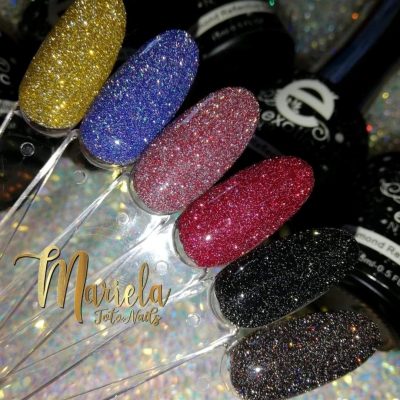 Gama Gelack Exotic Nails 6 tonos Reflective Diamond #2