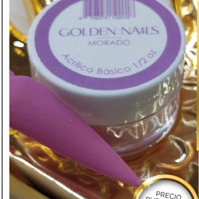 Acrilico Golden Nails 1/2 oz Morado