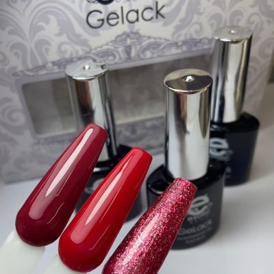 Gama Gelack Red 3 tonos 9ml NUEVA