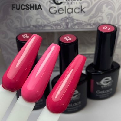 Gama Gelack Tricolor Exotic Nails Fiusha #1