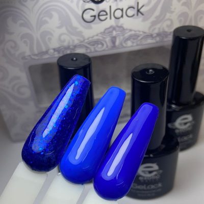 Gama Gelack Tricolor Exotic Nails Blue