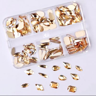 Caja de cristal premium clon ,Champagne