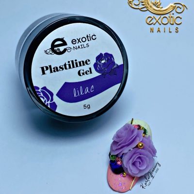 Plastiline Gel Exotic Nails Lilac