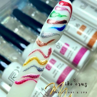 Gel painting linner Glitter Jr 12 piezas