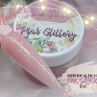 Cover Golden nails Pink Glittery 1 oz