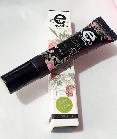 Vip Art Gel Neon Yellow Exotic Nails