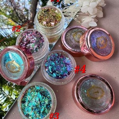 Flake Camaleon Turquesa /Morado  Lovely Nais #4