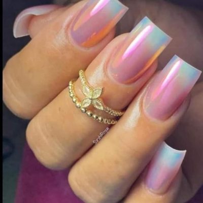 Efecto Arcoiris Aurora Neon Lovely Nails