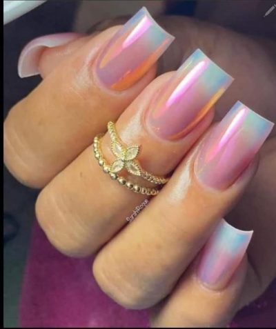 Efecto Arcoiris Aurora Neon Lovely Nails