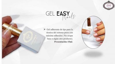Easy Gel Lovely Nails 
Gel para pegar tip soft gel