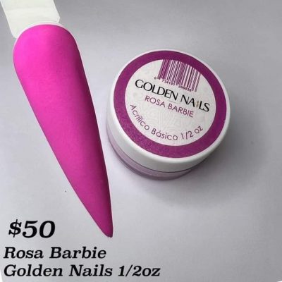 Acrilico Golden Nails 1/2 oz Rosa Barbie