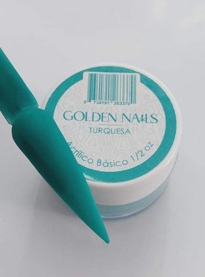 Acrilico Golden Nails 1/2 oz Turquesa - Imagen 2