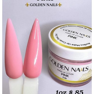 Make Up Cover Golden Nails Pink 1 oz