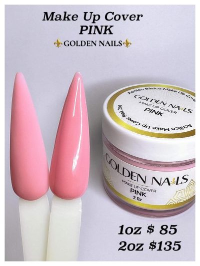Make Up Cover Golden Nails Pink 1 oz