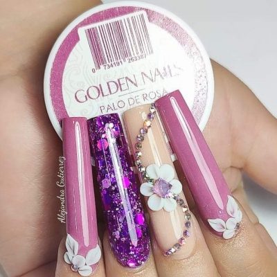 Acrilico Golden Nails 1/2 oz Palo de Rosa