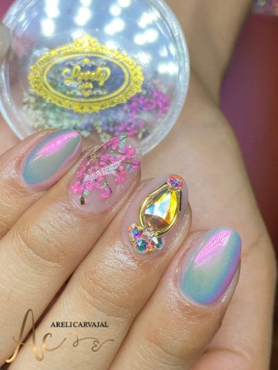 Efecto Arcoiris Aurora Neon Lovely Nails - Imagen 4