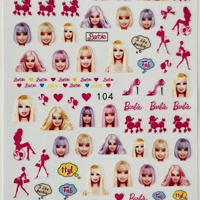Stiker Barbie #2