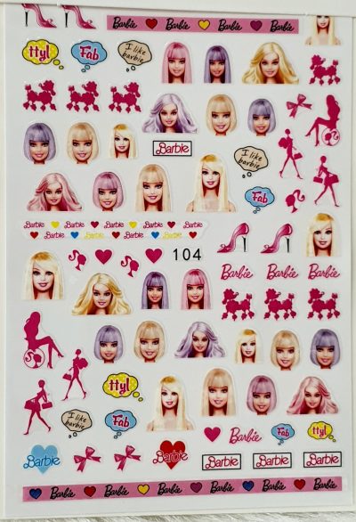 Stiker Barbie #2