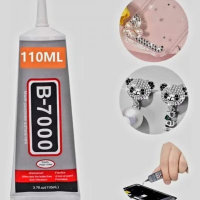 Pegamento para adherir cristales y decoración a cualquier superficio