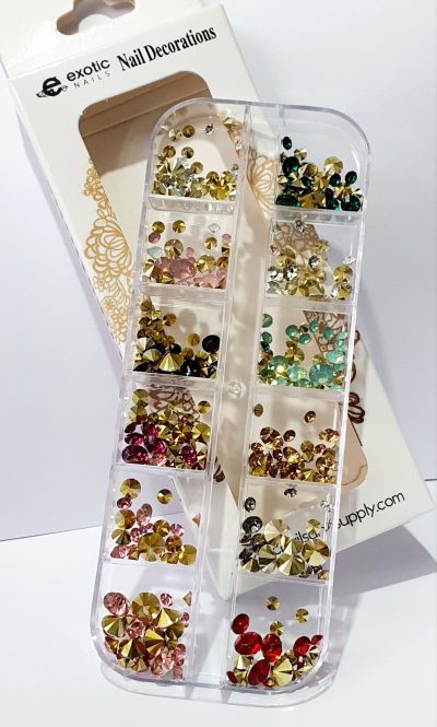 Set de Cristal de Incrustacion Exotic Nails