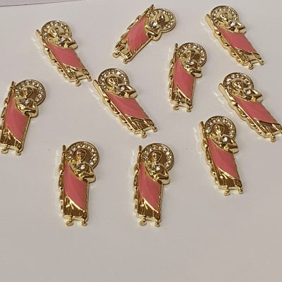 Dije de San Judas Manto Rosa