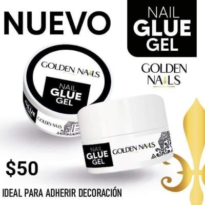 NUEVO Glue Gel Golden Nails