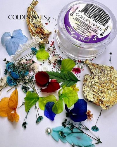 Antología Floral #5 Golden Nails
