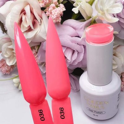 Gel Polish Golden Nails #36