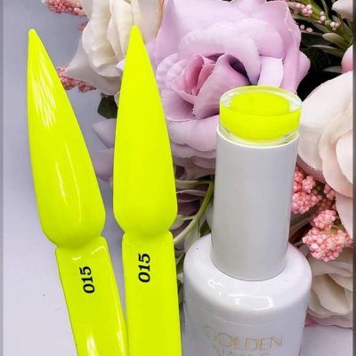 Gel Polish Golden Nails #15