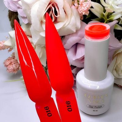 Gel Polish Golden Nails #16