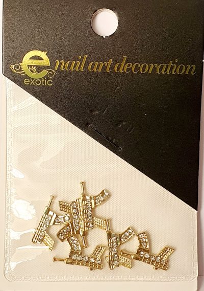 Dije Exotic Nails Pistolitas