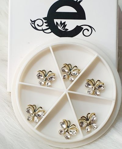 Dije Exotic Nails Carrusel Mariposas - Imagen 2