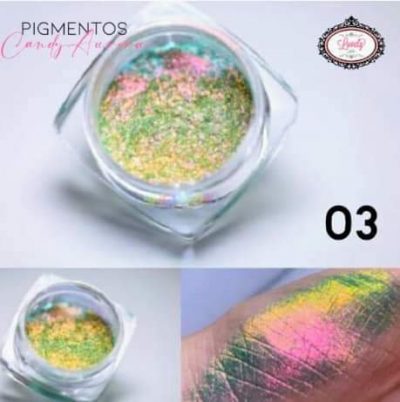 Pigmento Candy Aurora #3 Lovely Nails