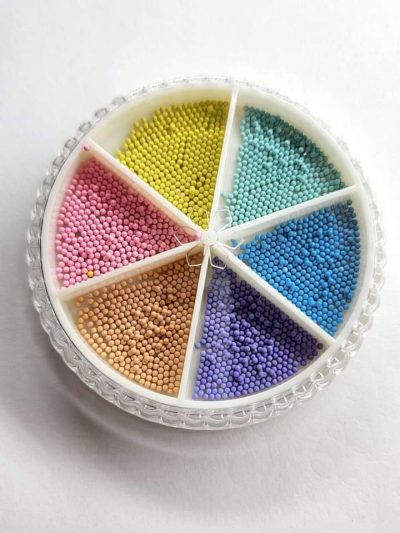 Balines pastel Lovely Nails 1mm