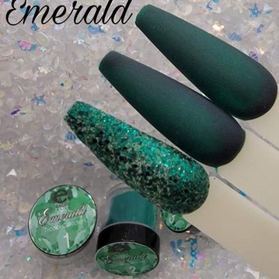 Coleccion Exotic Nails Tricolor Esmeralda
