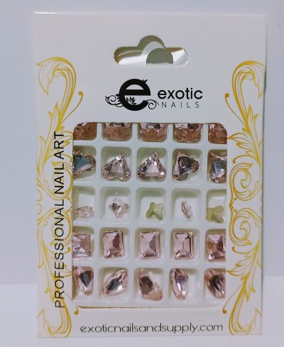 Blister de cristales Pink Exotic Nails