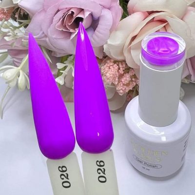 Gel Polish Golden Nails #26