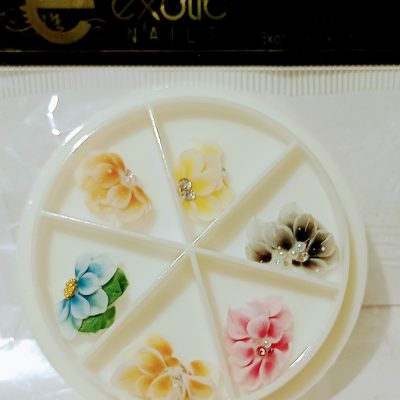 Flor 3d de Acrilico Exotic Nails
