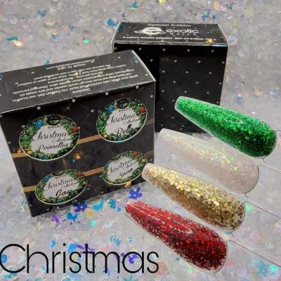 Coleccion Exotic Nails 4 tonos Art color Acrilico 1/4 oz