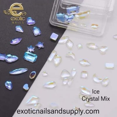 Cristal Mix de figuras Aurora Exotic Nails