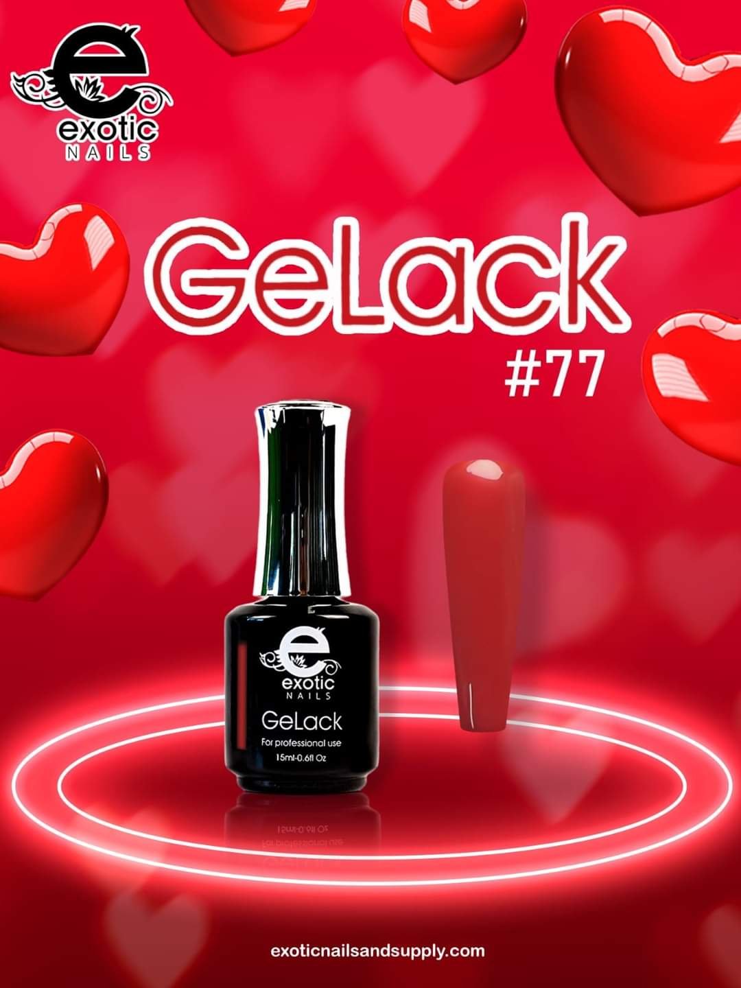 Gelack Exotic Nails #77