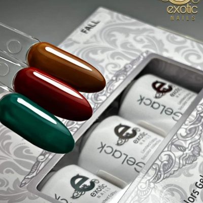 Gama Gelack Tricolor Exotic Nails Fall