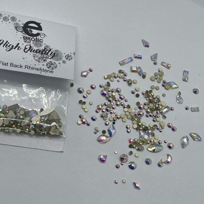 Cristal Luxury MixTornasol Exotic Nails