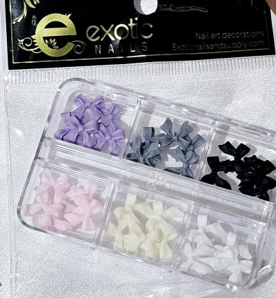 Cajita de Moñitos Coquette Exotic Nails - Imagen 2