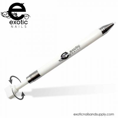 Katana Retráctil Blanca Exotic Nails