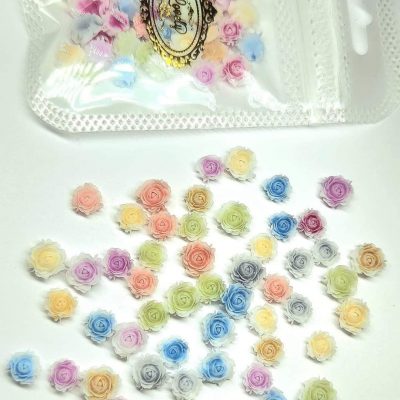 Rosas de acrilico Lovely Nails