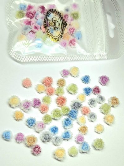 Rosas de acrilico Lovely Nails