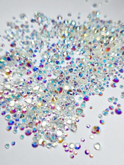 Cristal Mix Lovely Nails Transparente Ab