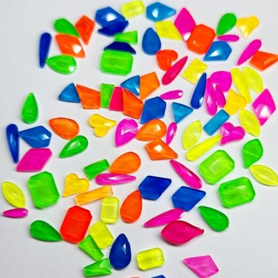 Cristal Mix Figuras Neon Lovely Nails