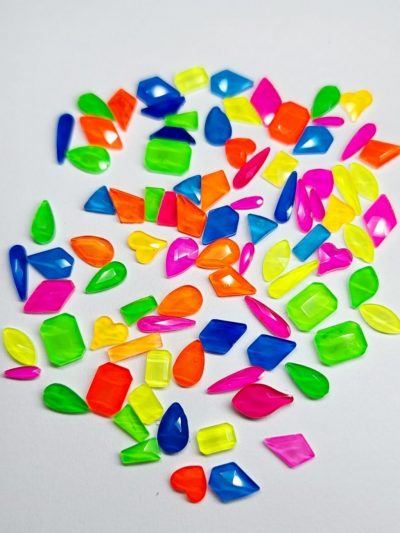 Cristal Mix Figuras Neon Lovely Nails